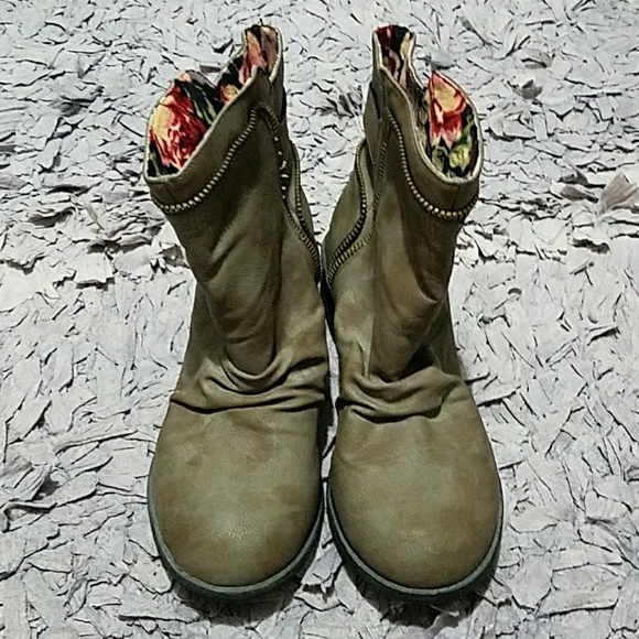 Rocket Dog Moto boots Ankle Booties Womens Size 11 - Picture 2 of 5